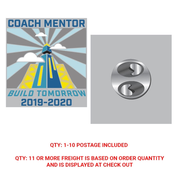 2019-20 FIRST Coach Mentor Pin  *WHILE SUPPLIES LAST*