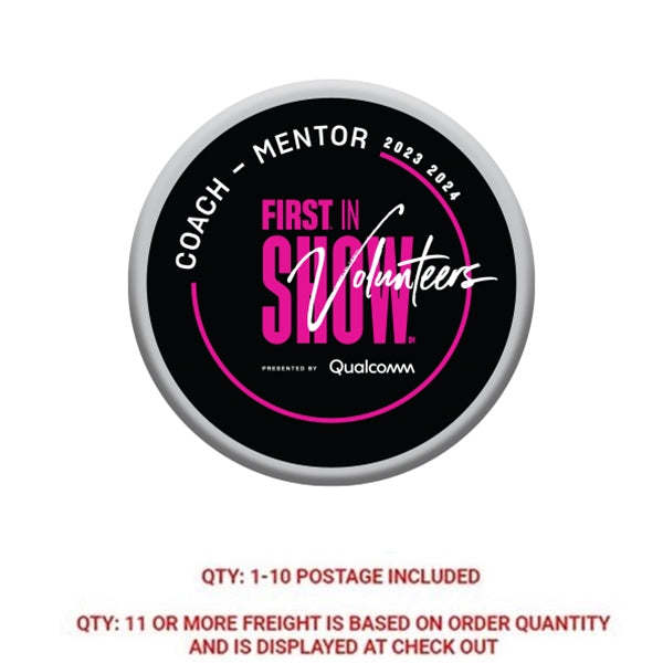 2023-24 FIRST Coach Mentor Pin